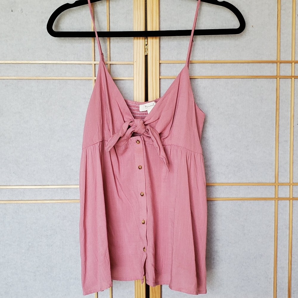 Pink Flowy Top